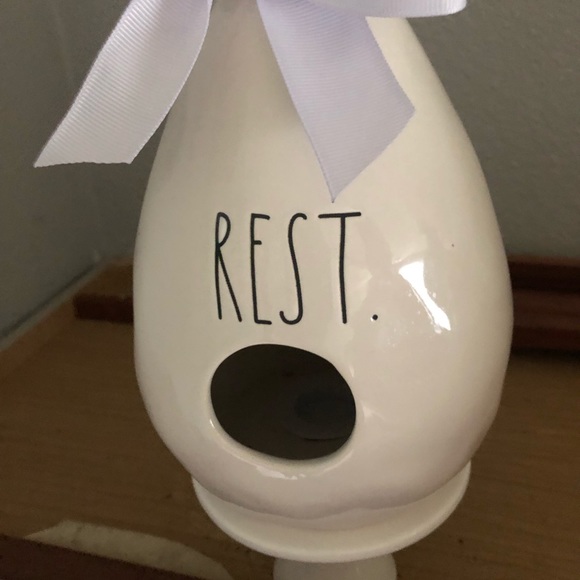 Rae Dunn Other - Rae Dunn REST birdhouse